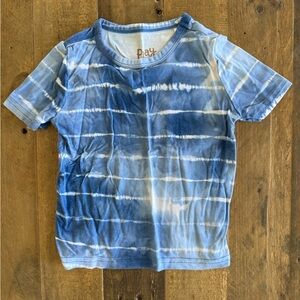 Little Sleepies Play - Blue Tie Dye Dreams Classic Tee - Size: 12-18 months